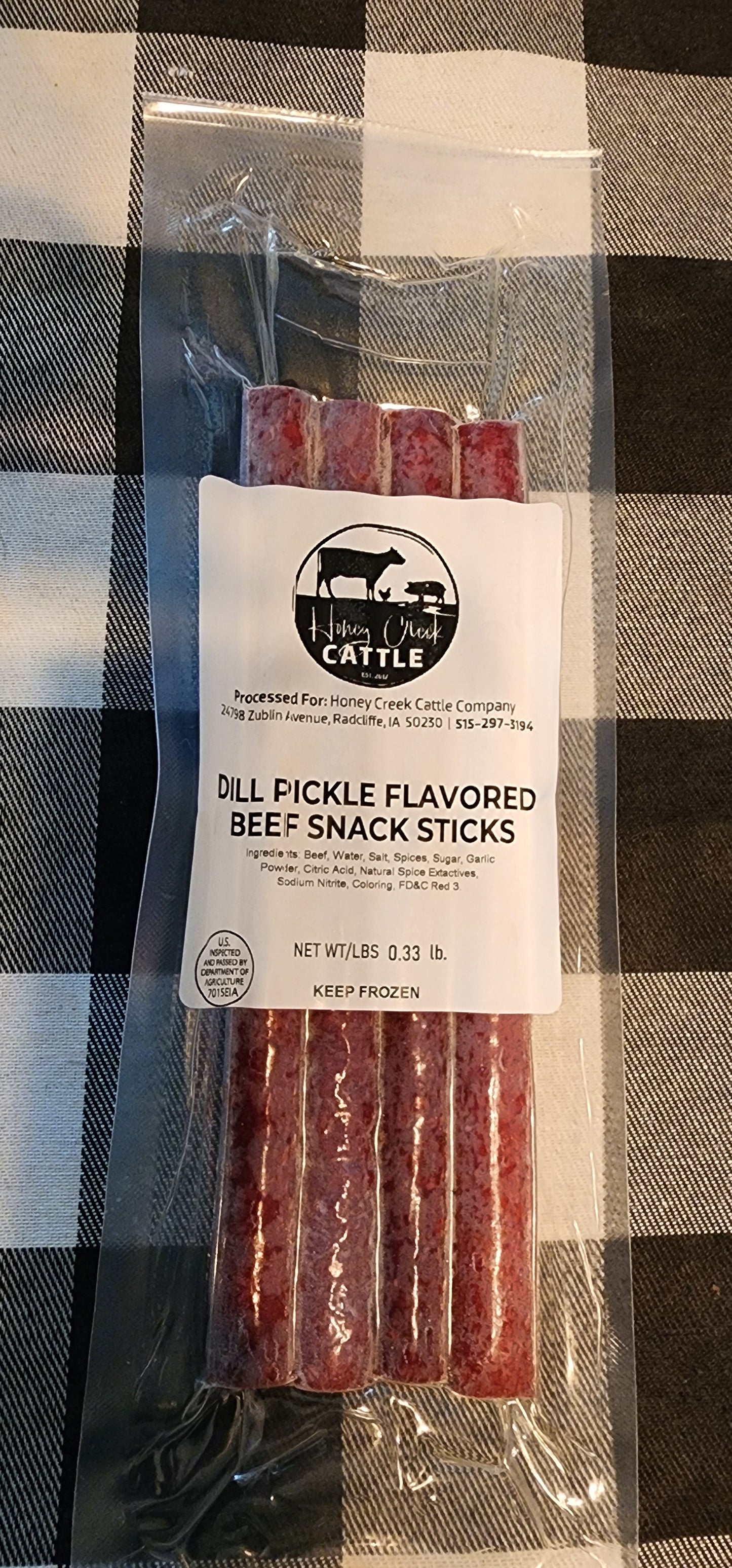 Dill Pickle Flavored Beef Sticks