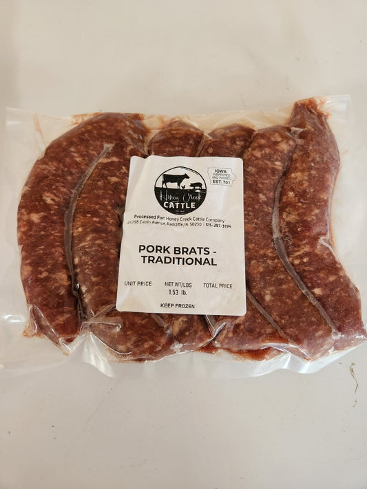 Traditional Brats-6 Pack