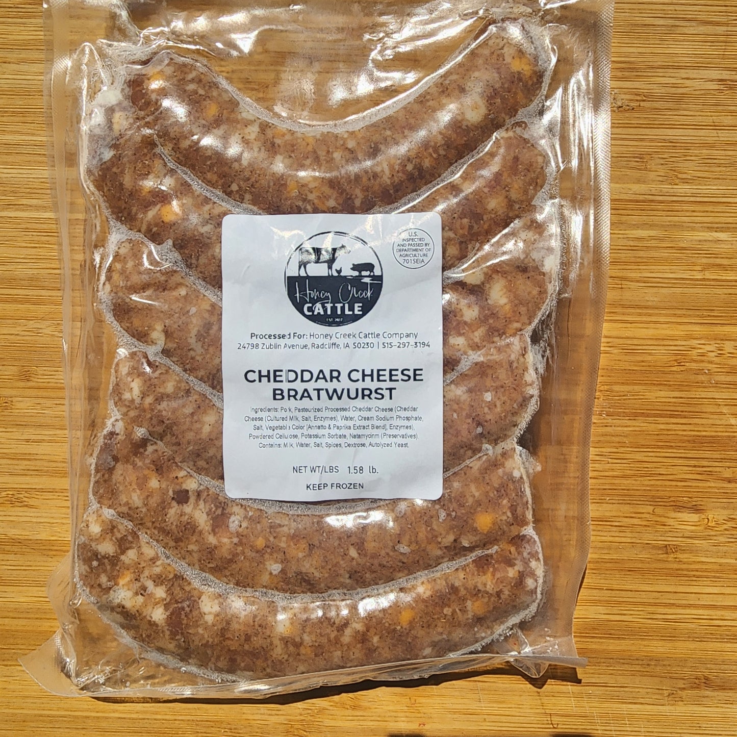 Cheesy Brats-6 Pack