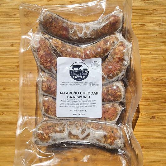 Jalepeno Cheddar Brats-6 Pack